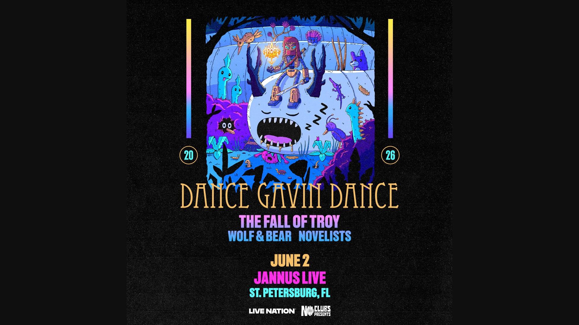 洋楽 Dance Gavin Dance Dance Gavin Dance – 97X